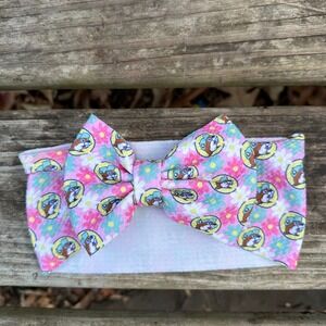 Buc-ee's Kids Bow Headband Flower Print Bucee Beaver Character Cute Accessory‎